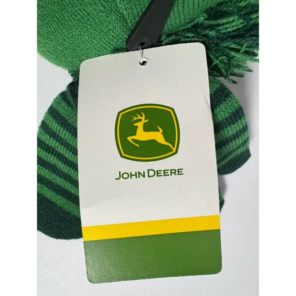 John Deere Toddler Hat & Mitten Set NWT Tractor This Is How I Roll Green Winter